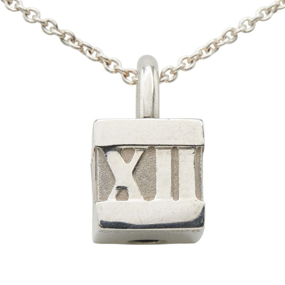 Tiffany Atlas Cube Necklace Silver Co